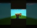 Tree house build time-lapse #mcpe