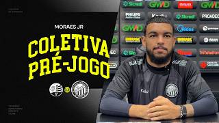 Entrevista | Pré-jogo - Náutico x Operário - 28ª rodada Campeonato Brasileiro Série B - Moraes Jr