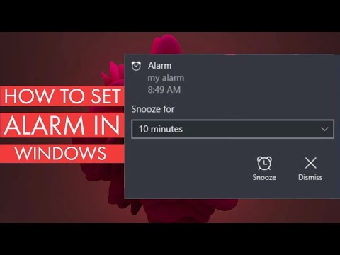 How To Set an Alarm on Windows 11 How to Set Alarm on Laptop Computer