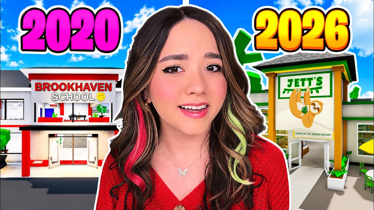 The EVOLUTION Of Roblox Brookhaven..(2020 VS 2026)