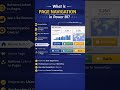 Stop scrolling ❌This is how PRO Power BI reports navigate 👇