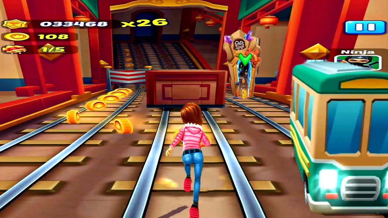 Subway Princess Runner Game : UnderGround Subway Run | Android/iOS ...