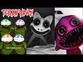 Piranhaa plants getting scared for 10 minutes straight