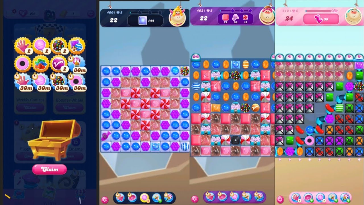 Candy Crush Saga Open Rewards Time ll Levels {{ 400