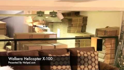 HeliPal.com - Walkera X100 Micro Helicopter Test Flight 01