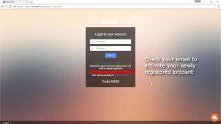 VISO - register new account and enroll a device