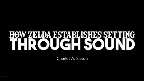 Scholars Day 2021 - "How Zelda Establishes Setting...