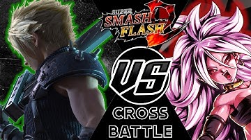 cloud vs android 21 (ssf2 cross battle)