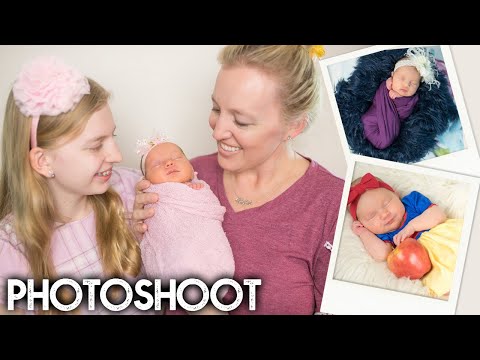 Chloe's Newborn Photo Shoot