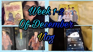 Lots of Shopping, BTS Mattel Dolls, Reading a lot of books| Week 1-2 of December Vlog