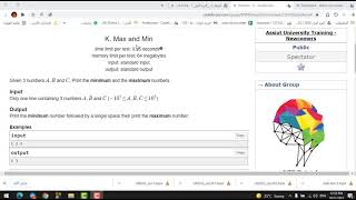 K-Max and Min codeforces solution