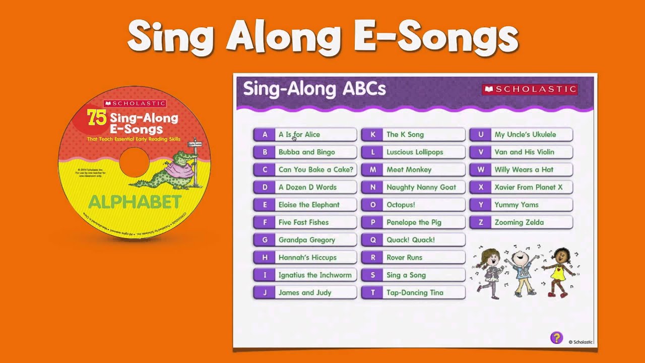 Abc Sing Along Flip Chart And Cd