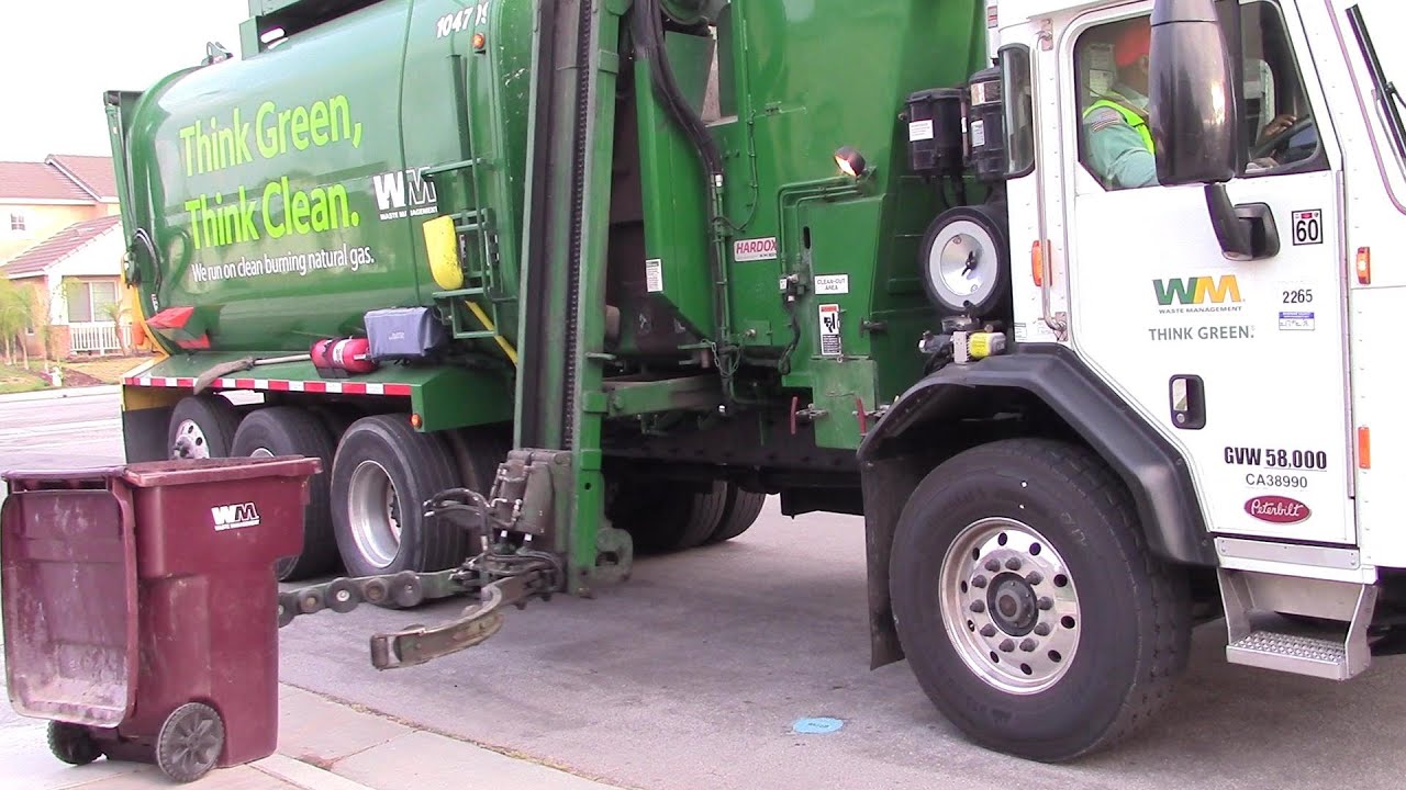 Waste Management of Moreno Valley: "Early Morning Trash Collection" - YouTube