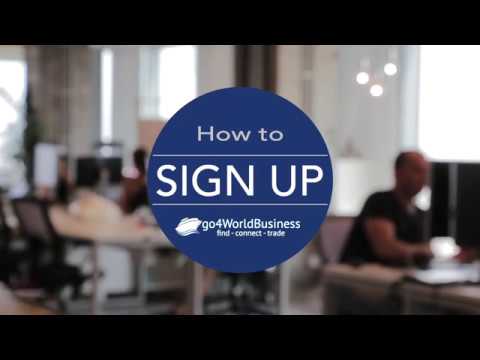 How to use go4worldbusiness to find global buyers