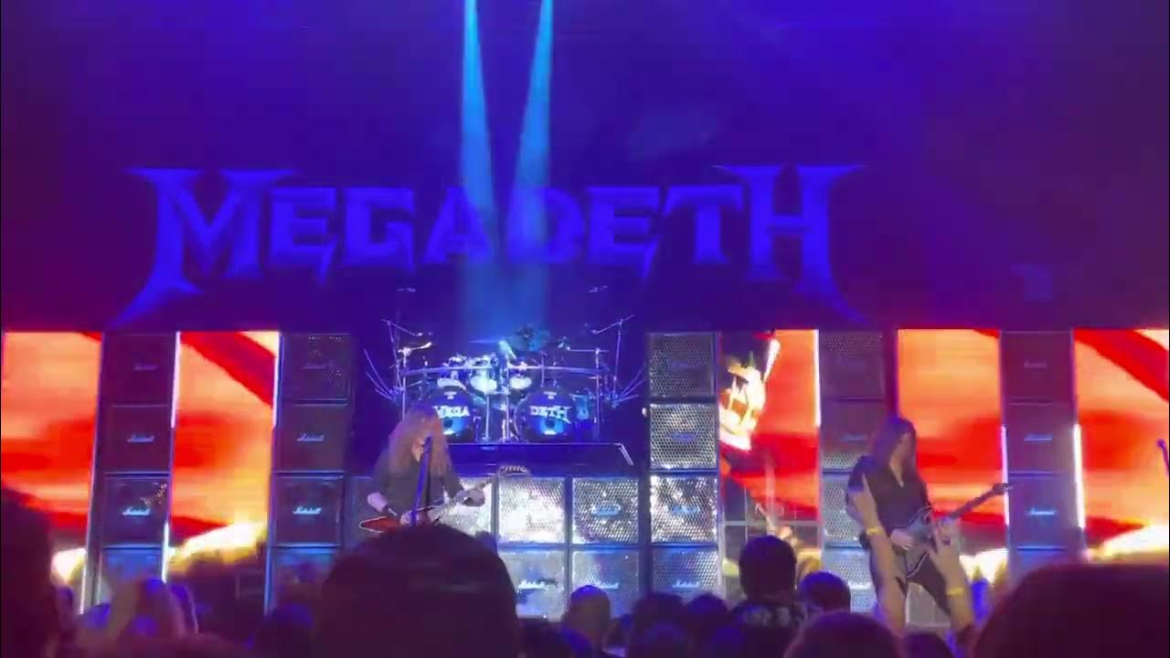 Megadeth Dystopia Brandon Amphitheater, Brandon, MS 04/16/22 YouTube