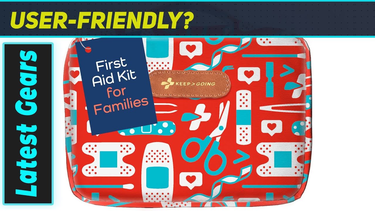 KeepGoing First Aid Kit: The Ultimate Family Safety Essential!