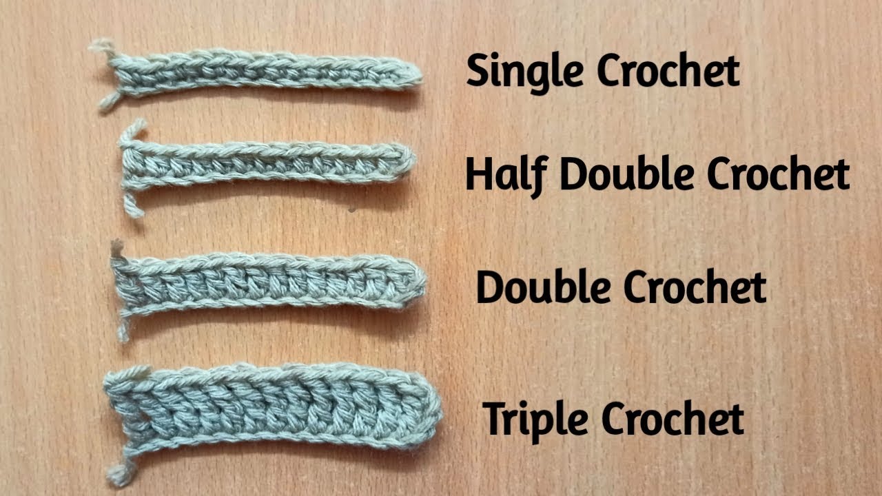 basic crochet patterns