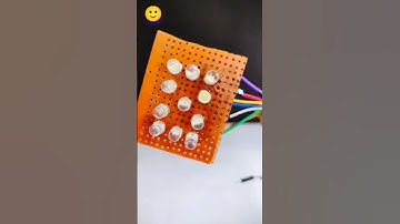 LED project #shorts #electronicproject #diy #arduino