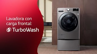 Lavadora Con Carga Frontal Turbowash 360 Lg