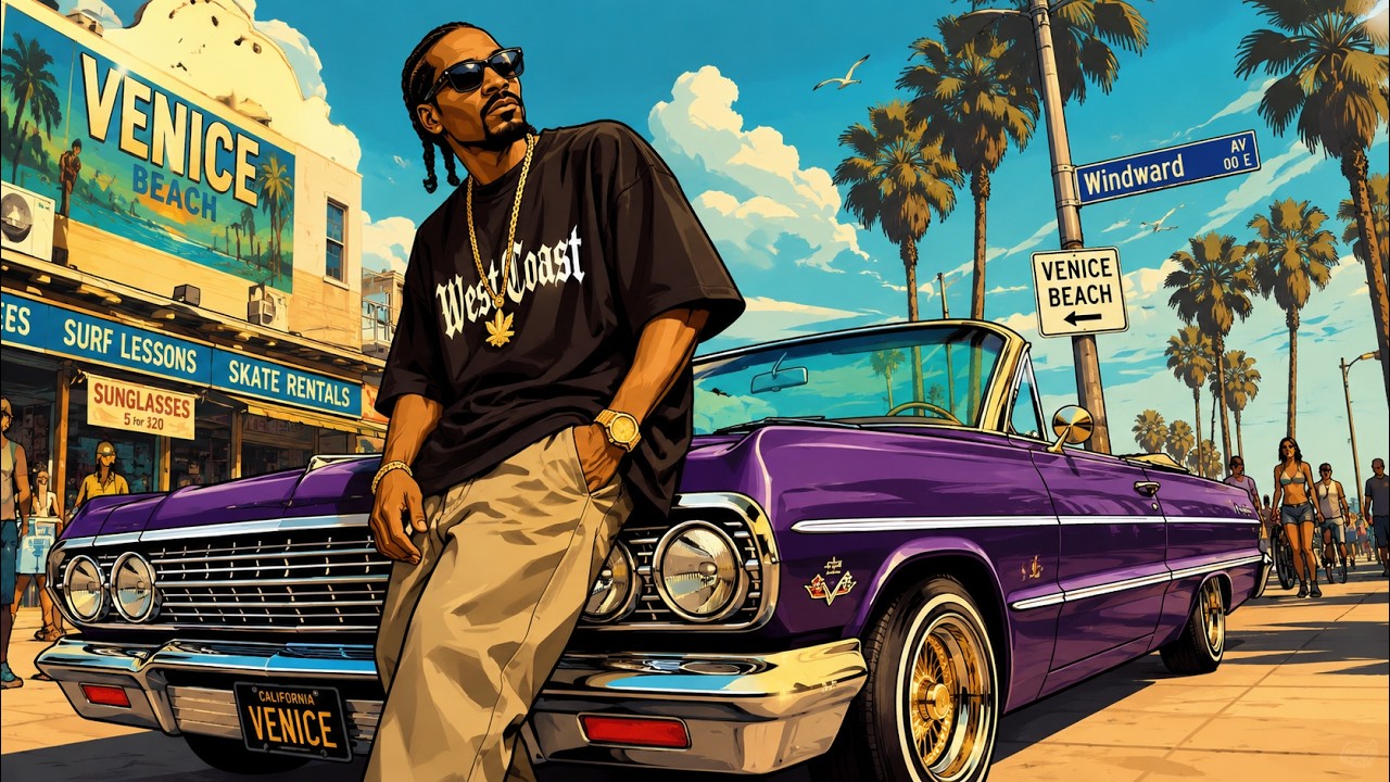 Snoop Dogg, 2Pac, Wiz Khalifa – G Funk West Coast Rap Mix | 90s G