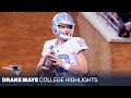 Drake mayecollege highlightsuncqb new england patriots 2024 nfl draft pick