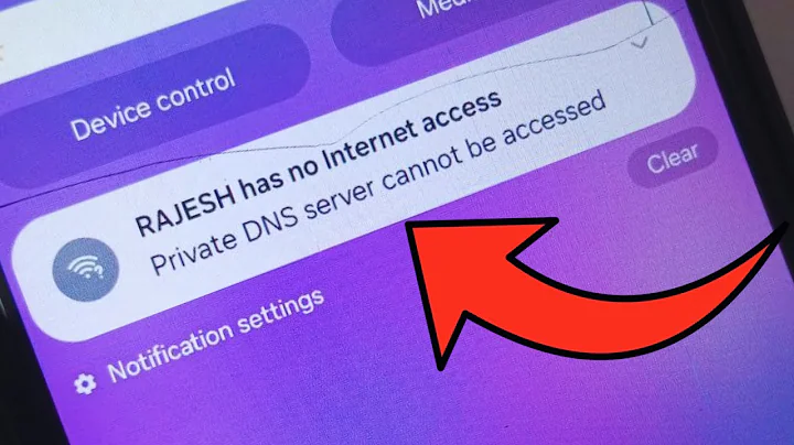 Private DNS server cannot be accessed problem fix | Mobile network has no internet access
