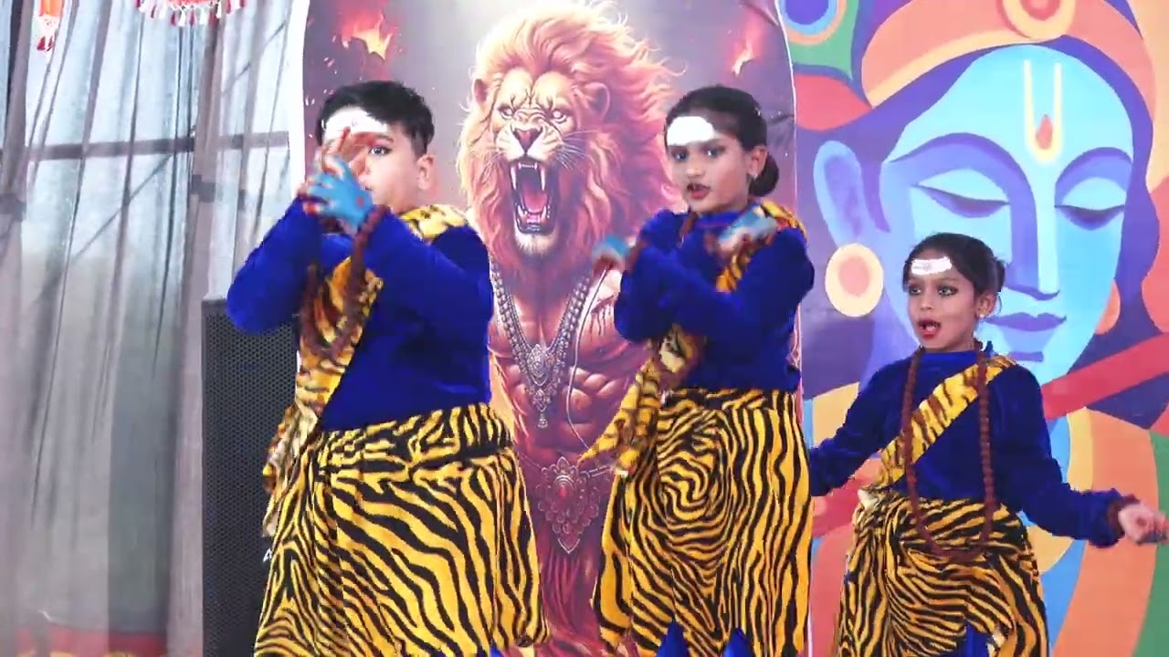 Powerful Shiv Tandav Dance Performance by Primary Kids | School Annual Day | Indian Mythology 🔱🔥