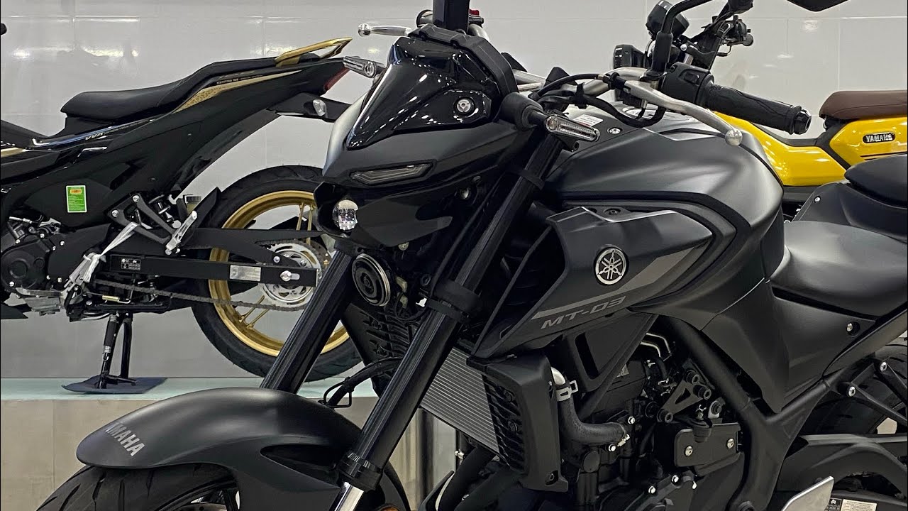 YAMAHA MT-03 ĐEN NHÁM 2024 TẠI SPORT SHOP YAMAHA TOWN HỒNG PHÚC 1 - CÁI KHẾ, NINH KIỀU, CẦN THƠ