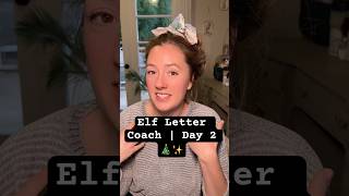 Elf on the Shelf guide 🎅 Day 2—write the warm settle-in letter 🌙 #Shorts #MissEricaMagic