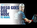 Diego Schwartzman GOD MODE vs Rafa Nadal | Rome 2020 Quarter-Finals