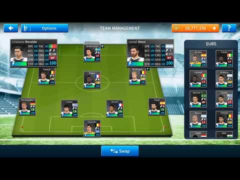 Video Cách hack đội hình mạnh nhất trong DREAM LEAGUE Soccer... - youtube