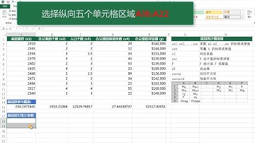 无废话计算机技术之 Excel篇-LINEST函数