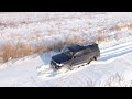 Toyota Hilux Surf тестируем цепи зимой