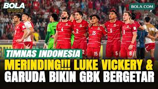 Kompak dan Penuh Makna, Momen Khidmat Luke Vickery dan Pemain Timnas Indonesia Nyanyikan Tanah Airku
