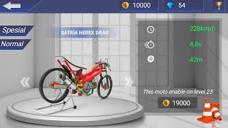 UPDATE!!! game drag racing 3D offline | Real drag bike racing indonesia screenshot 3