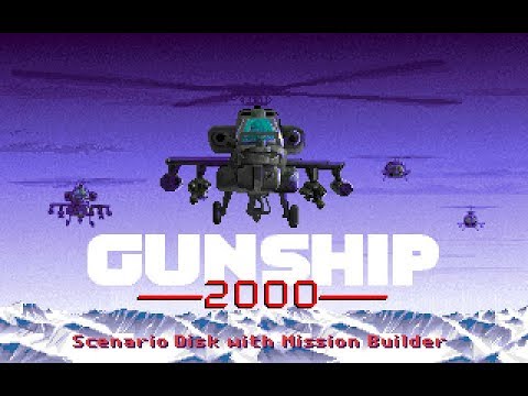 Gunship 2000: Islands & Ice (Antarctica, Elite) 1992, Microprose