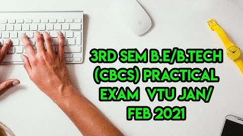 B.E/B.Tech 3rd semester (CBCS) Exam Updates || VTU revised timetable Jan/Feb 21