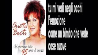 ORIETTA BERTI - IL RITMO DELLA PIOGGIA - Lyrics & karaoke.avi