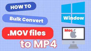 How to Bulk Convert MOV files to MP4 for Free (Fast) on Windows or Mac