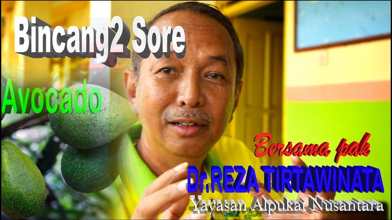 Alpukat Nusantara Bersama Dr. Reza Tirtawinana