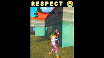 Respect Noob player 😭||#imotionalshorts#shortsfeed#freefireshortfeed#respectshorts#adamrespect