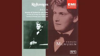 Sonata for Solo Violin No. 1 in G Minor, BWV 1001: I. Adagio