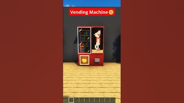 Minecraft Working Vending Machine🤓(No Era Amor) #shorts #minecraft