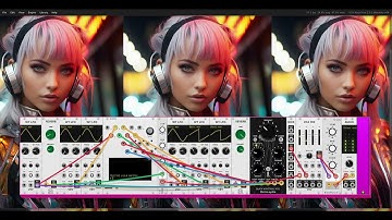 VCV Rack - Algorithmic Music Experiment  No.4  Part ONE (Algorithmic Music With Teletype) AI Image