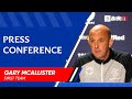 PRESS CONFERENCE | Gary McAllister | 25 Aug 2021