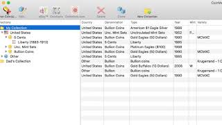 CoinManage Coin Software For the Mac - Getting Started
