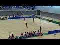 2018年第47回全国中学校ハンドボール大会　男子決勝　神森vs大体大浪商