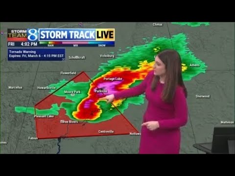 West Michigan Tornado Warning