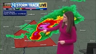 Storms roll in across West Michigan, tornado watch in several areas