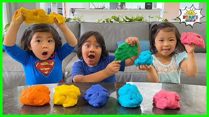 How to Make Playdough Homemade  DIY with Ryan's Wo...